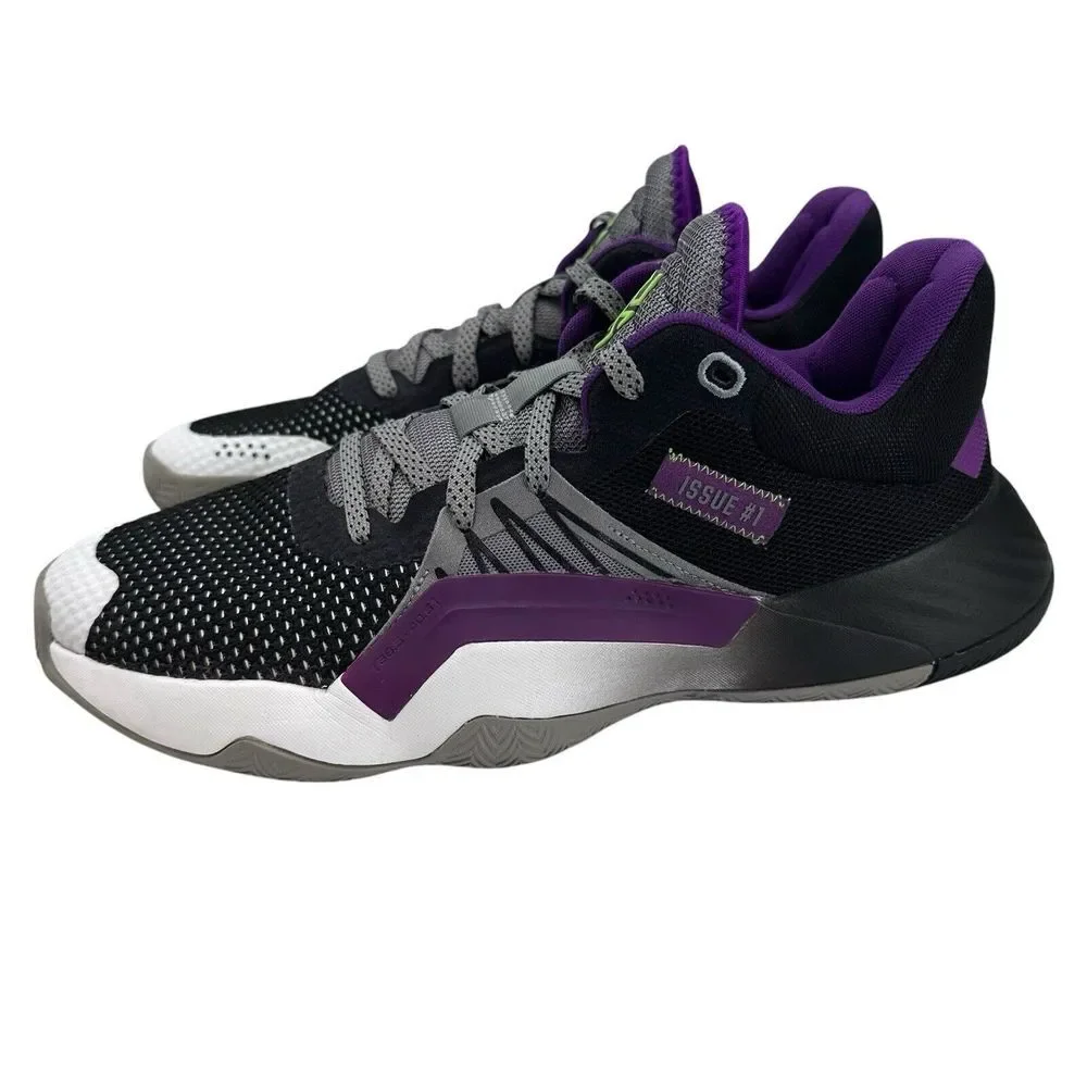 Adidas D.O.N.‎ Issue #1 Joker Purple And Black Size 10.5 029002 12/19